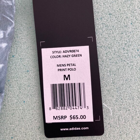 men's addidas golf shirt size M green - Picture 5 of 5